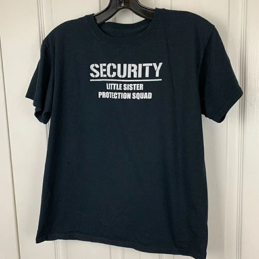 Little Sister Security Graphic Tee